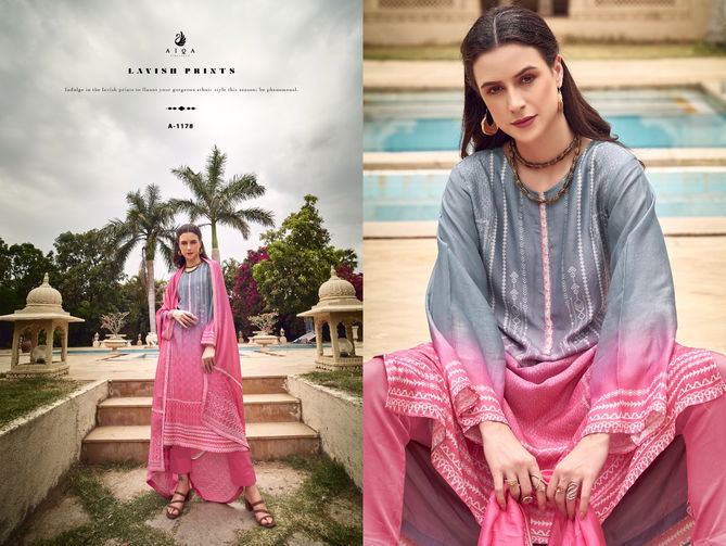 Inaya By Aiqa Rose Silk Digital Printed Salwar Kameez Wholesale Price In Surat